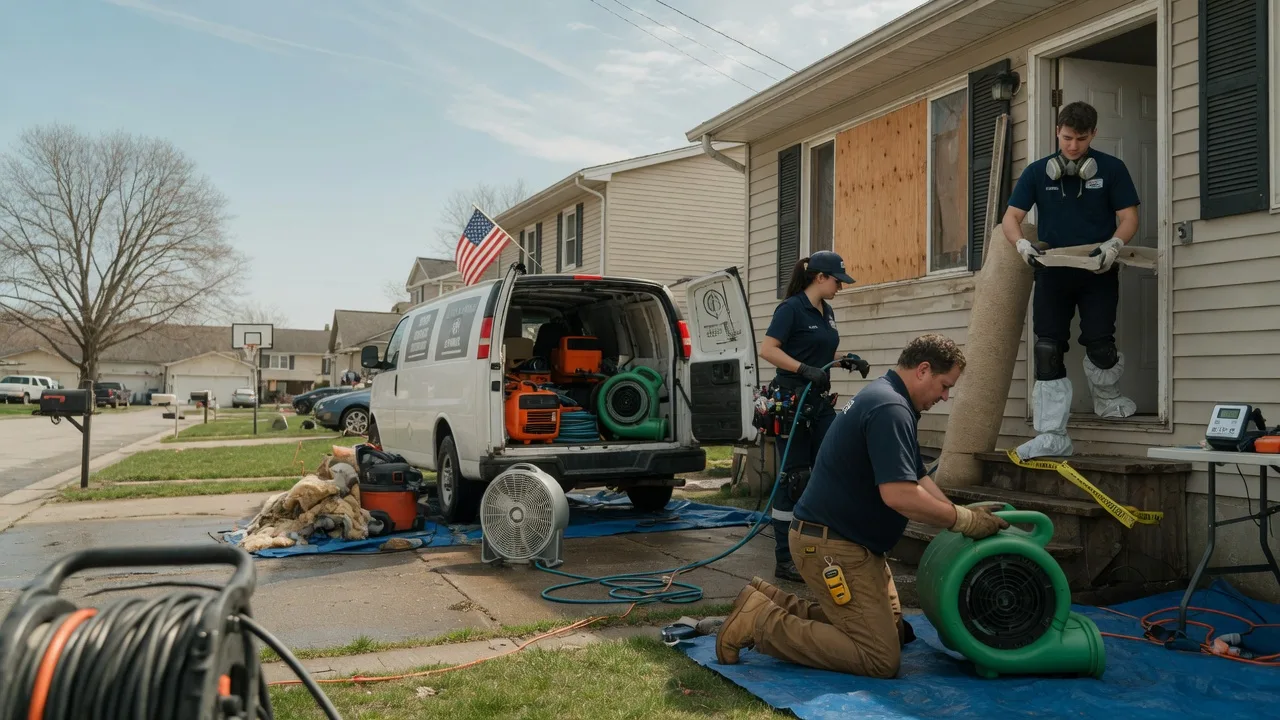 Water Damage Restoration in Union City, IN near me